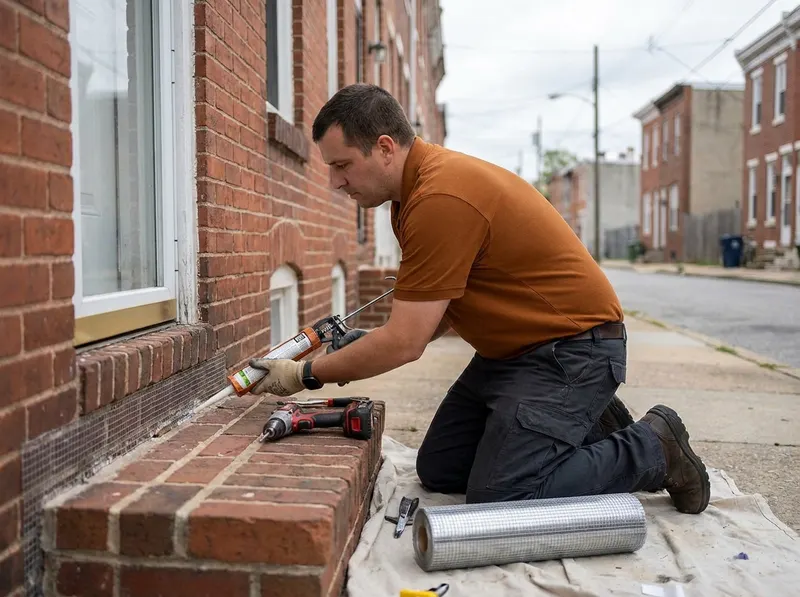Mouse Control and Party-Wall Exclusion in Baltimore, MD